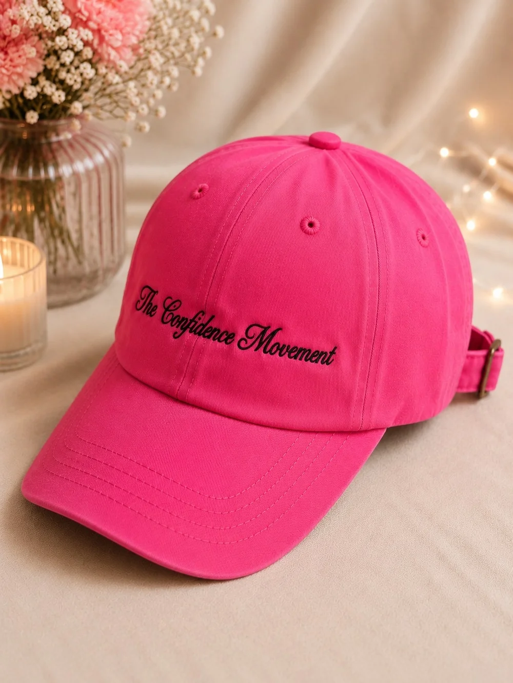 The Confidence Movement Adjustable Embroided Dad Cap